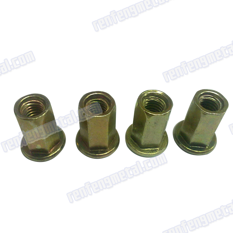 carbon steel zinc plated rivet nut