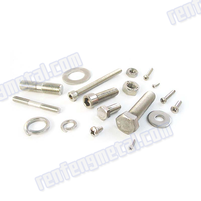 Silver dacroment Stainless Steel threaded Screw