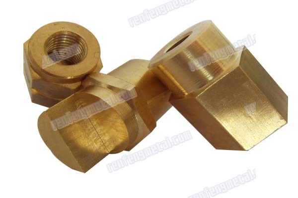 Made in china gold dacroment brass nuts