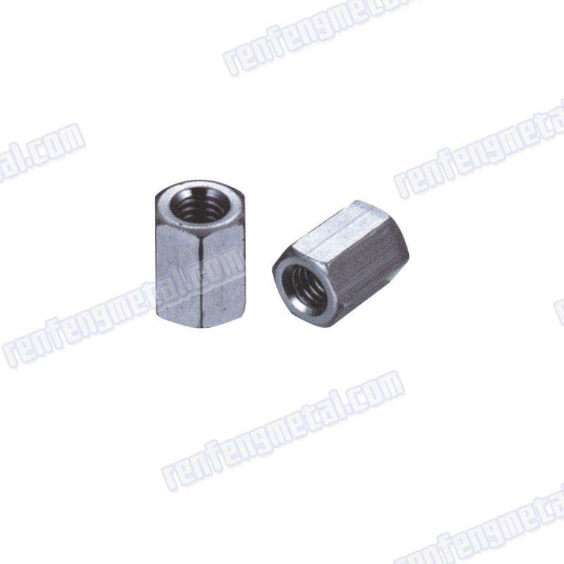 High quality steel nickel plated thickened nut