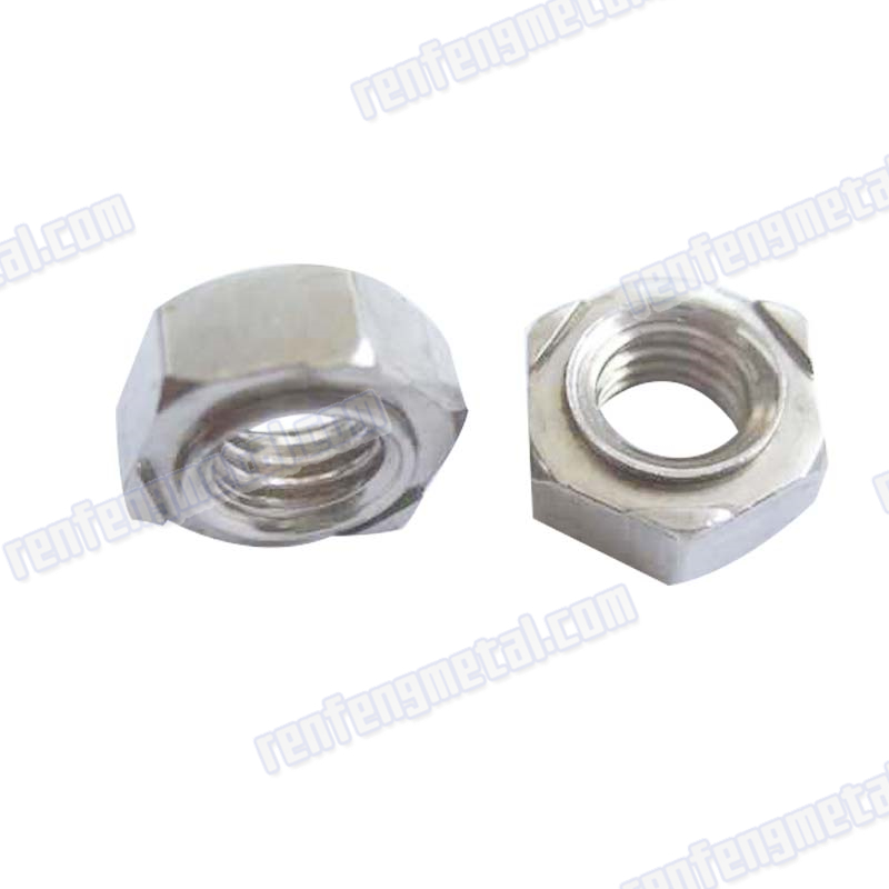 Zinc plated alloy steel low price Anti Theft Nut